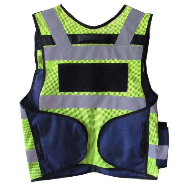 Hi Viz Tactical Vest Multi  Pockets and Elasticated Loops
