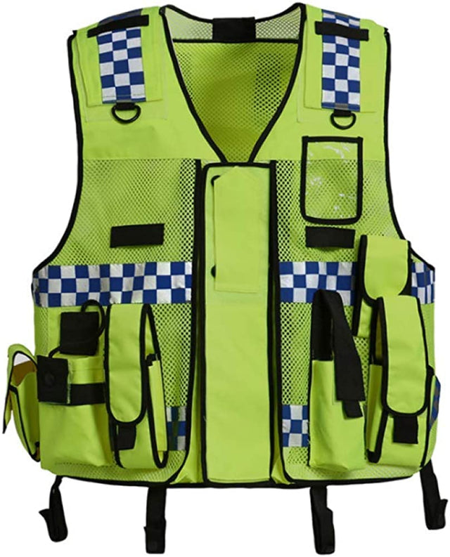 Hi Vis Viz High Visibility Mesh Reflective Safety Vest