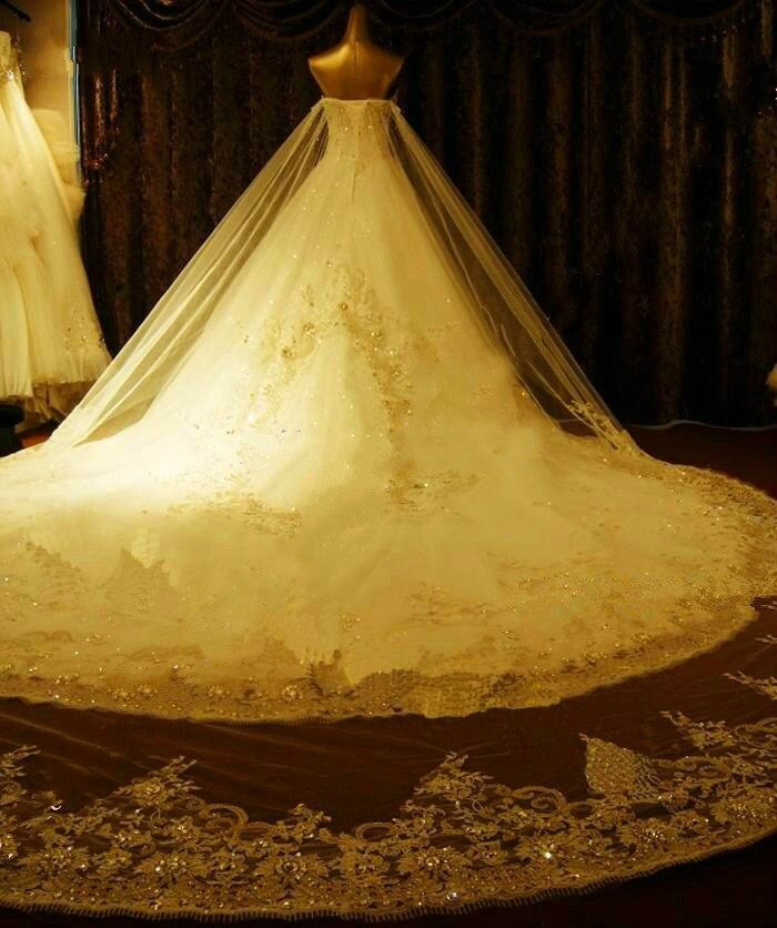 Luxury Pearls a line Shiny Wedding Gown Sweetheart Corset Wedding Dresses