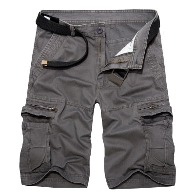 Mens Military Cargo Shorts Summer
