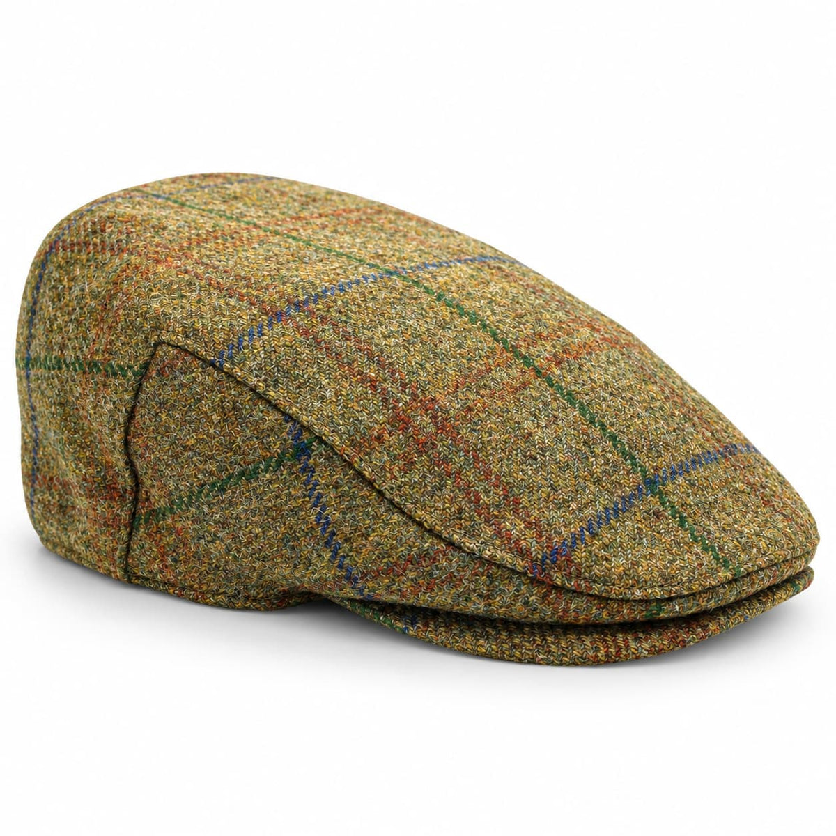 Kinloch 100% Wool Tweed Waterproof Flat Cap