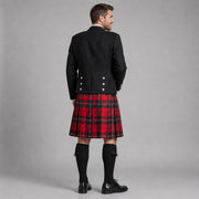 MacGregor Modern Tartan Kilt for Men | Traditional Scottish Highland Plaid Kilt