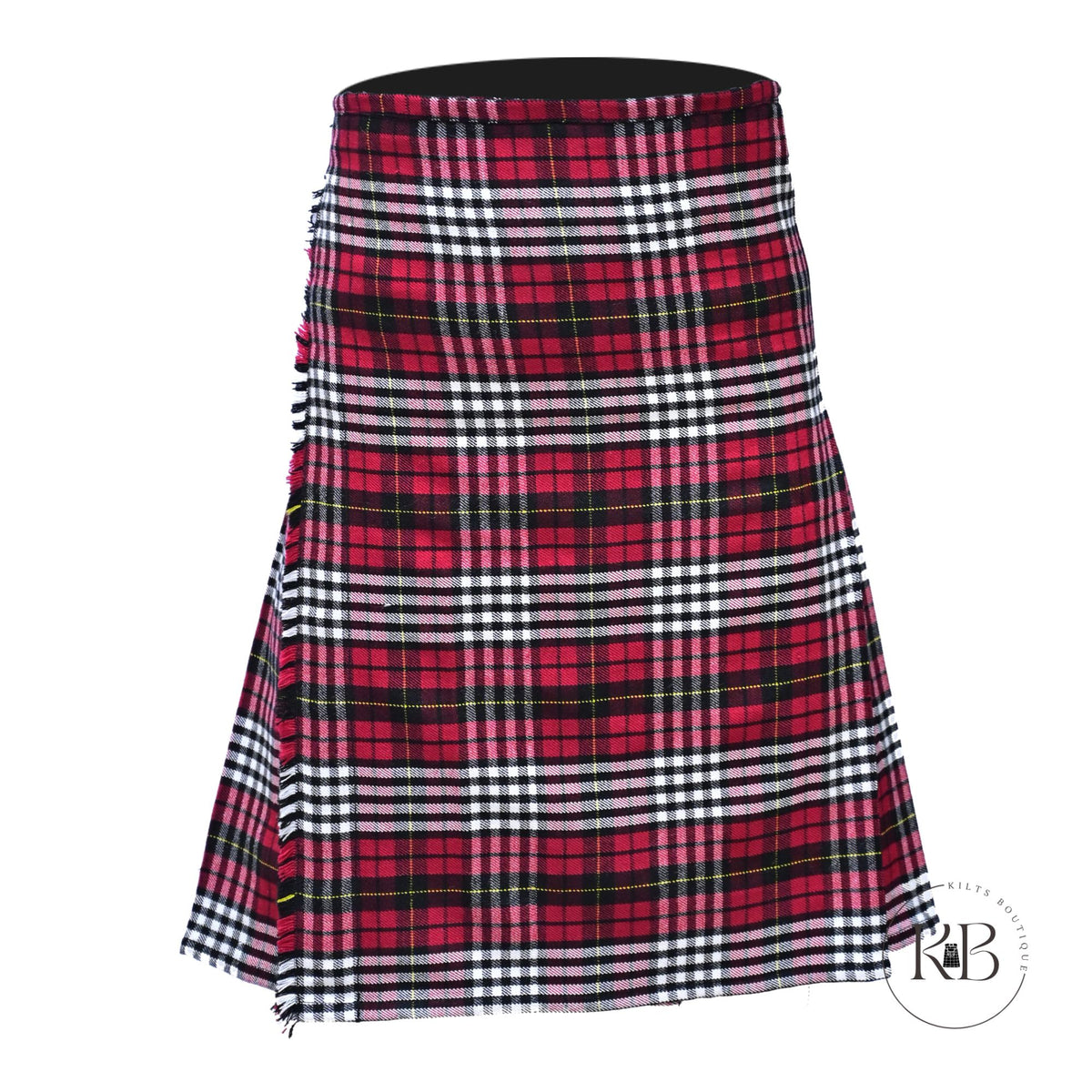 Scottish Men's Morton Tartan Traditional  8 Yard Kilt 16oz
