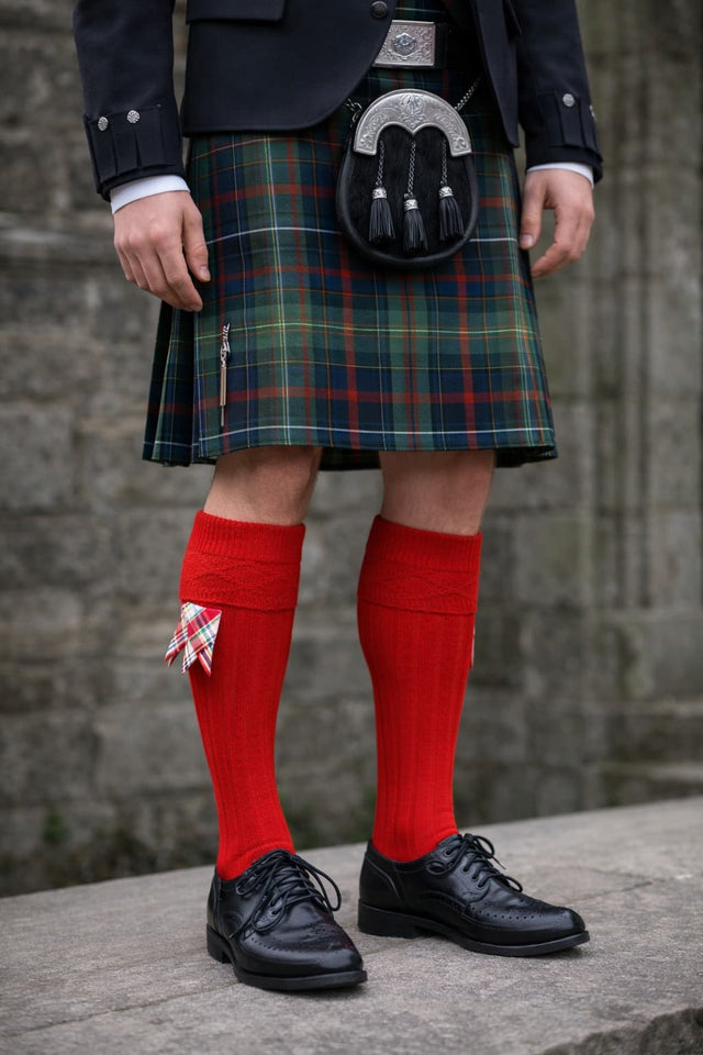 Wool Blend Kilt Hose | Traditional Scottish Knee High Socks