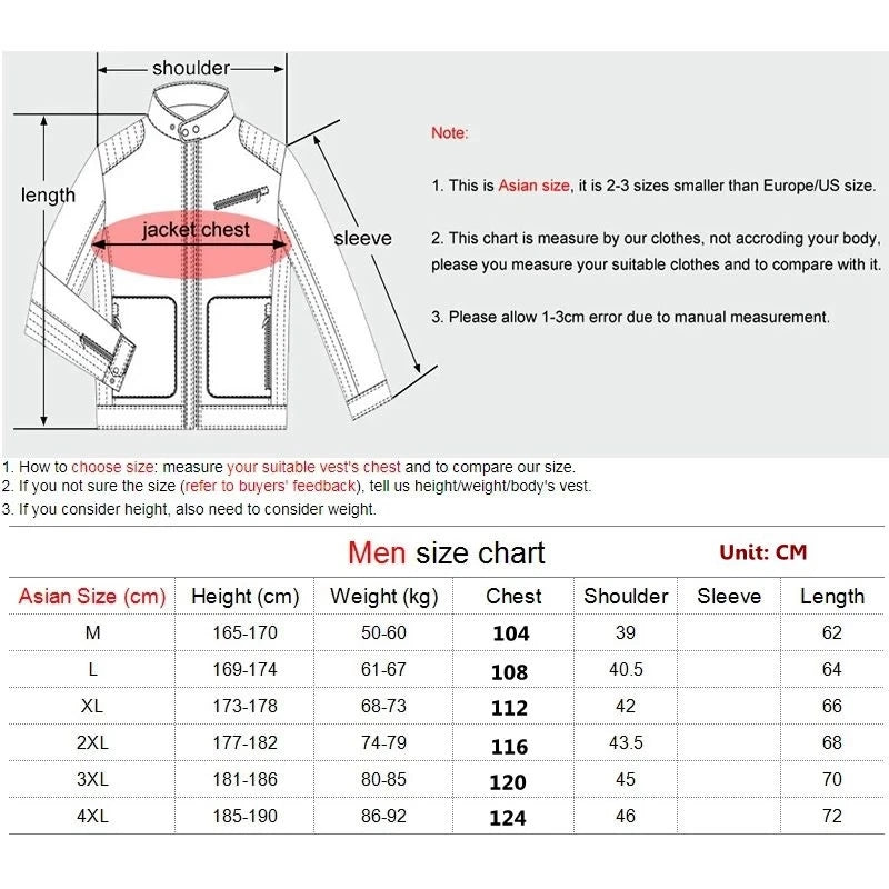 Men's Warm Puffer  Vest Jacket Winter Sleeveless Waterproof Zip Waistcoat Stand Collar Casual
