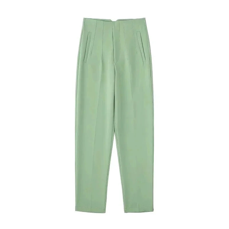 High waist Pants for Women Formal Pants Office outfits Pencil Trousers