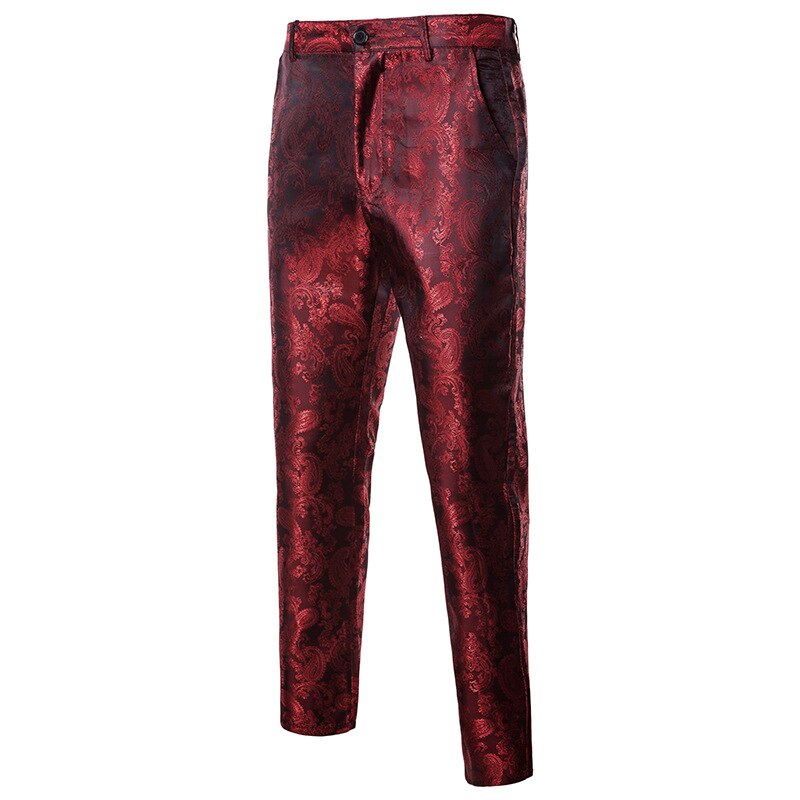 Punk Gothic Men Party Performance Steampunk Cosplay Victorian Pants