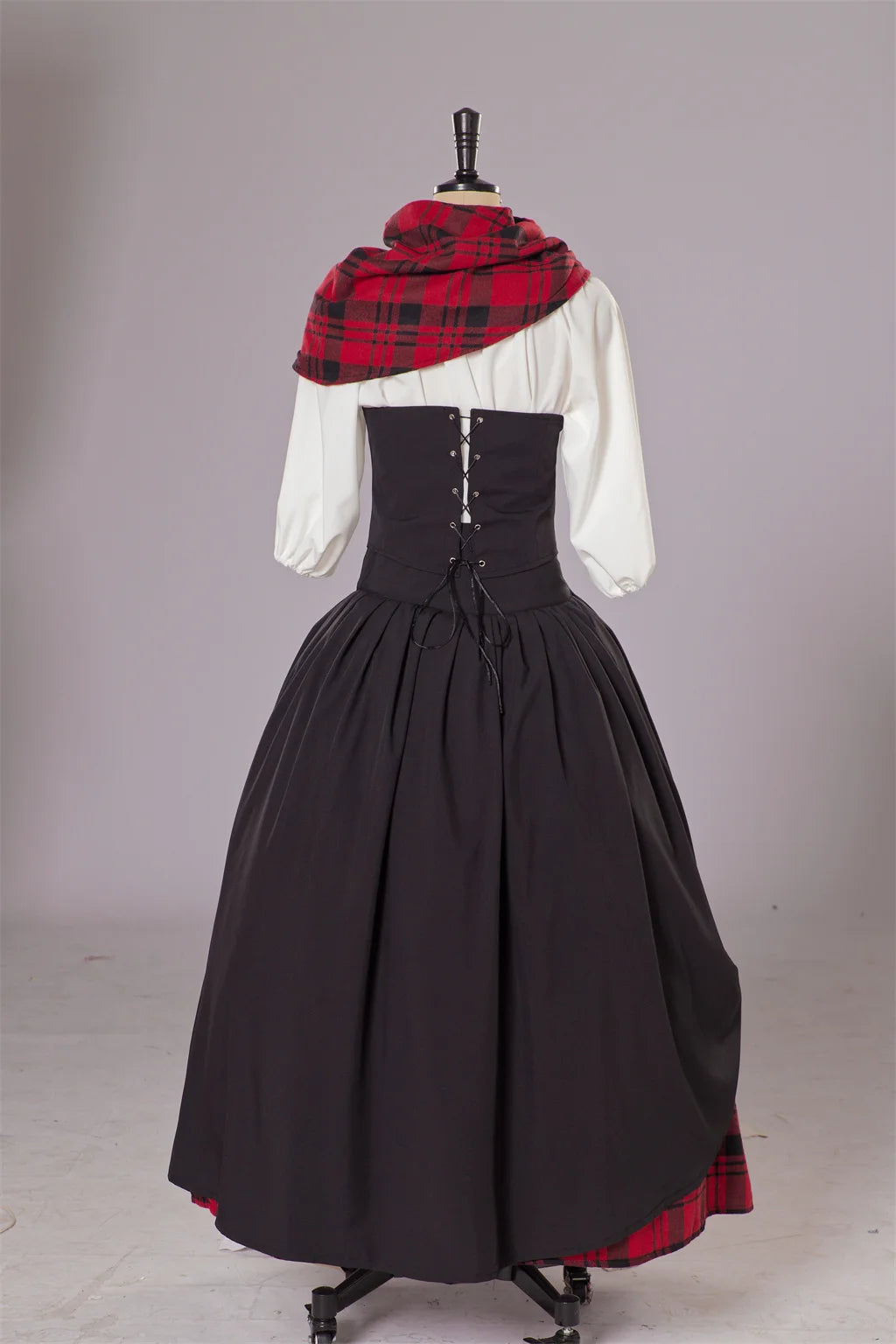 Outlander Claire Fraser Cosplay Dress – Highland Medieval Scottish Costume for Women