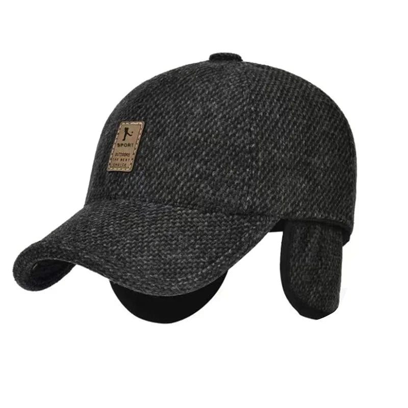 Cotton Hat Men's Hat Autumn & Winter Windshield Baseball Hat