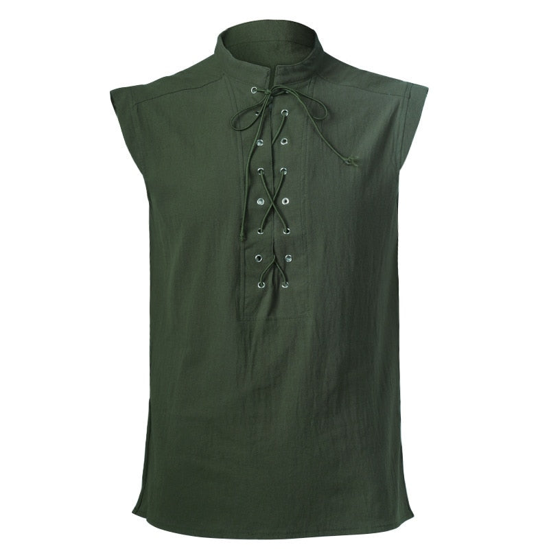 Medieval Vikings Sleeveless Shirt Men
