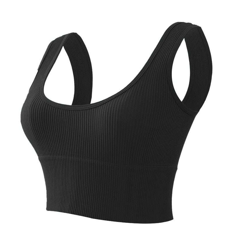 Women Tank Tops Streetwear Push Up Cropped Top