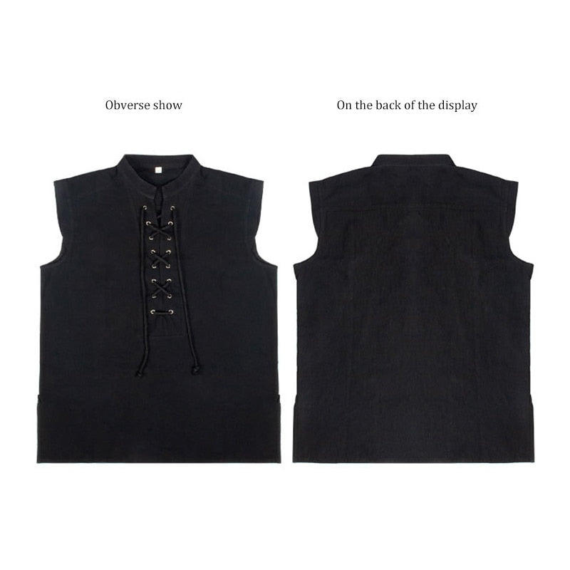 Medieval Vikings Sleeveless Shirt Men