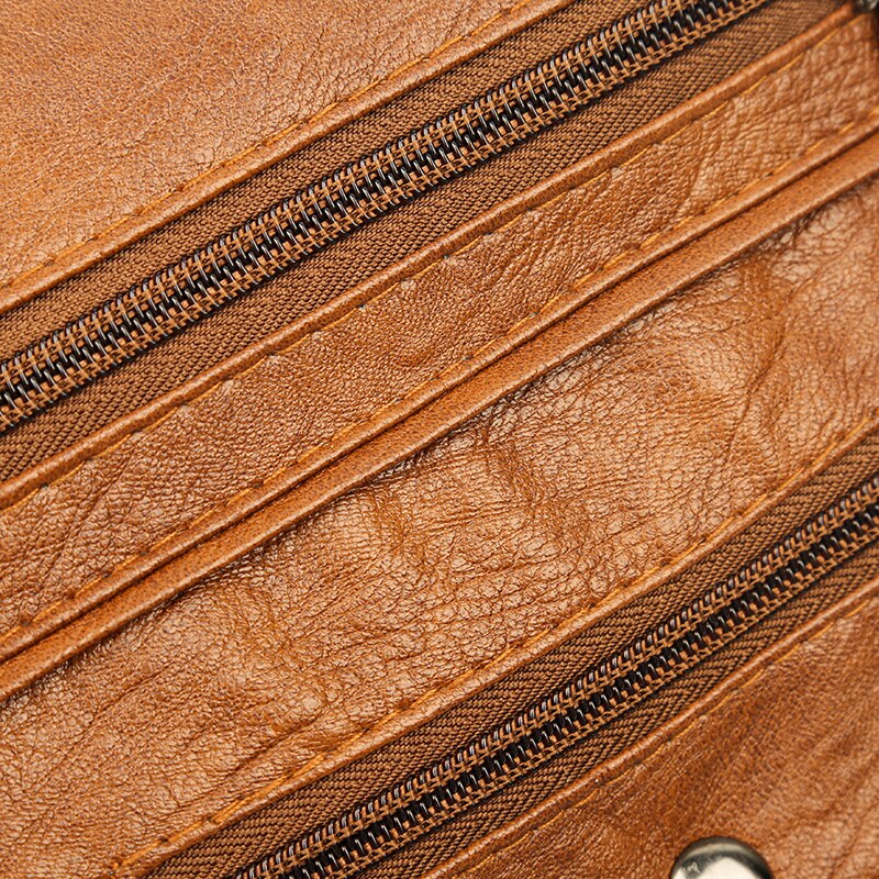 Pu Leather Cross Border Lightweight & Large Capacity Shoulder Messenger Bag