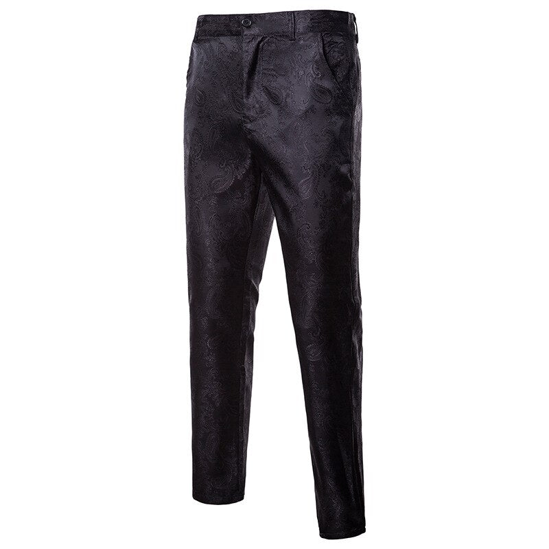 Punk Gothic Men Party Performance Steampunk Cosplay Victorian Pants