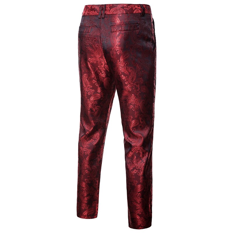 Punk Gothic Men Party Performance Steampunk Cosplay Victorian Pants