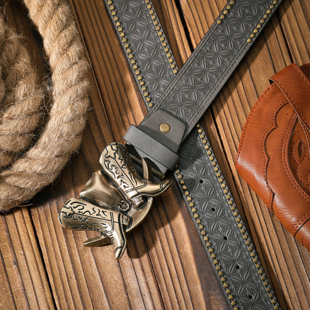 Casual Retro PU Belt – Unisex Western-Style Waist Accessory with Metal Buckle Unisex