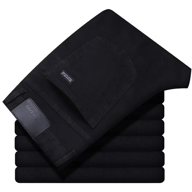 Men's Denim Jeans Casual Straight Stretch Fashion Classic Trouser