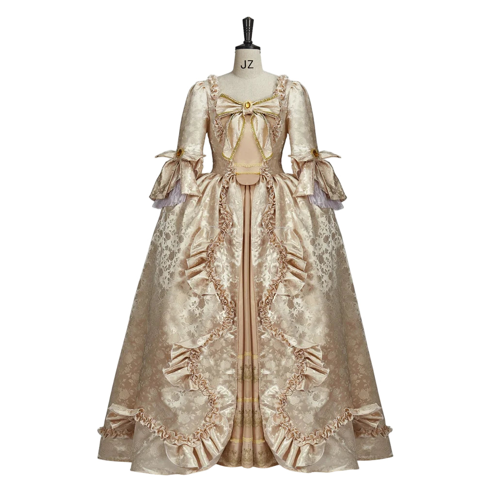 Vintage-style dress on a mannequin with 'Legend' logo in the corner