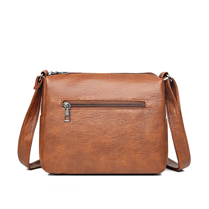 Pu Leather Cross Border Lightweight & Large Capacity Shoulder Messenger Bag
