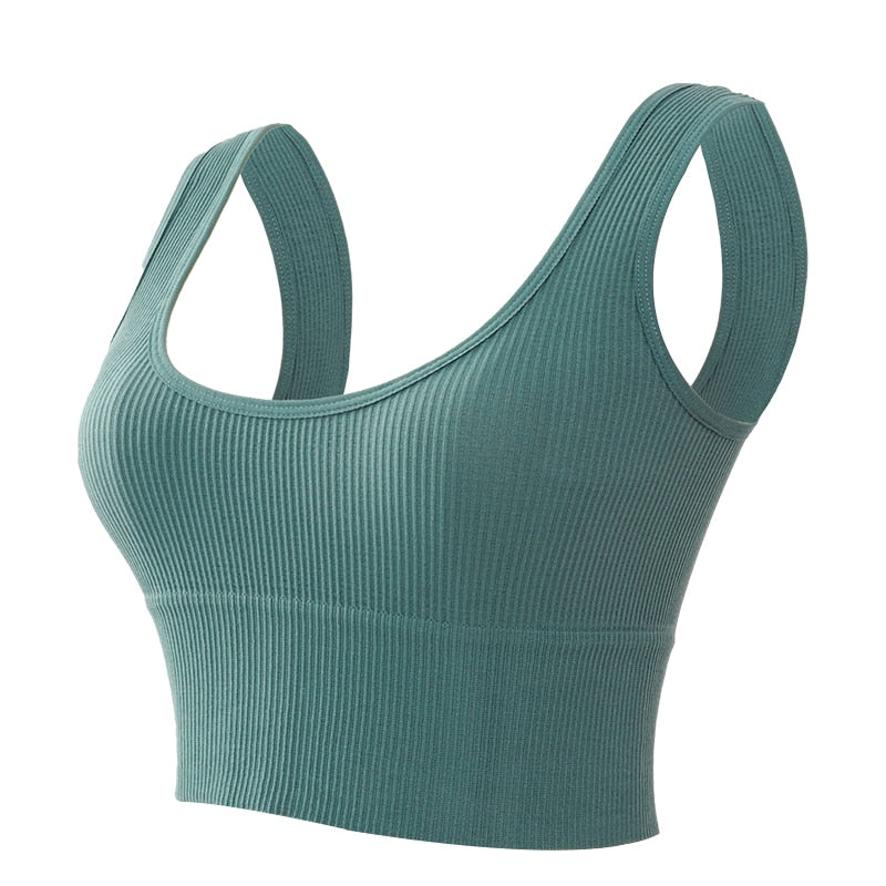 Women Tank Tops Streetwear Push Up Cropped Top