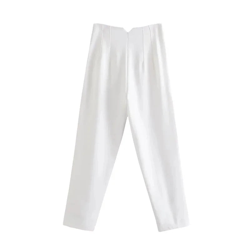 High waist Pants for Women Formal Pants Office outfits Pencil Trousers