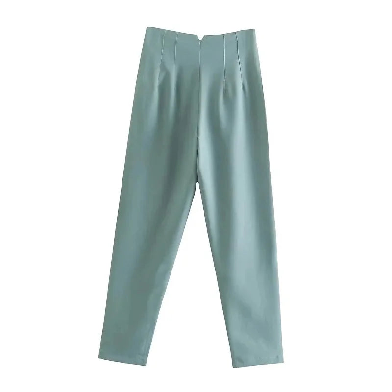 High waist Pants for Women Formal Pants Office outfits Pencil Trousers
