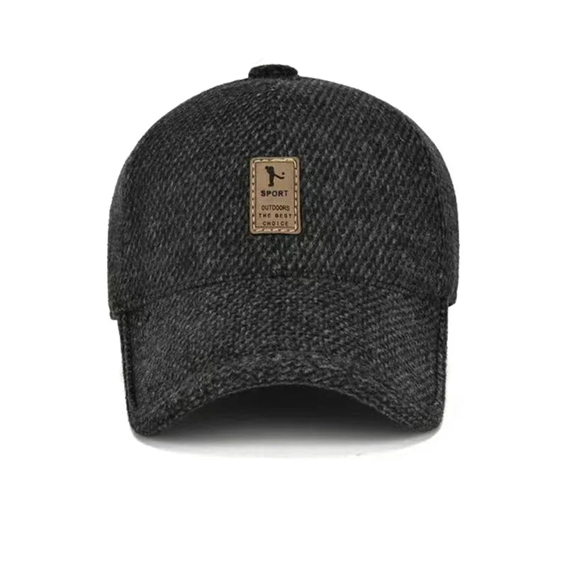 Cotton Hat Men's Hat Autumn & Winter Windshield Baseball Hat