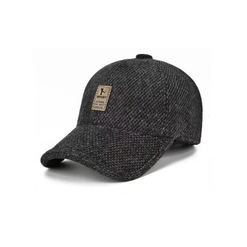 Cotton Hat Men's Hat Autumn & Winter Windshield Baseball Hat