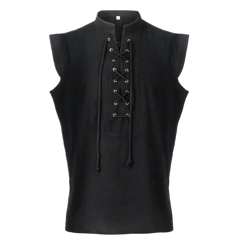 Medieval Vikings Sleeveless Shirt Men