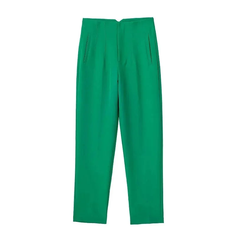 High waist Pants for Women Formal Pants Office outfits Pencil Trousers