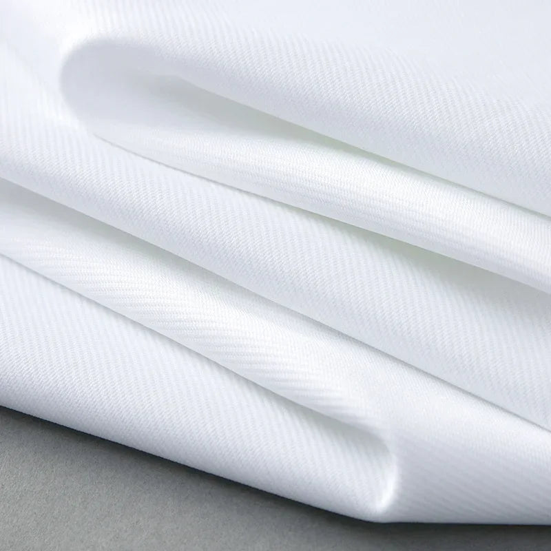 Ice Silk Embroidery Summer Polo Shirt Lapel Elasticity T-shirt Short Sleeve