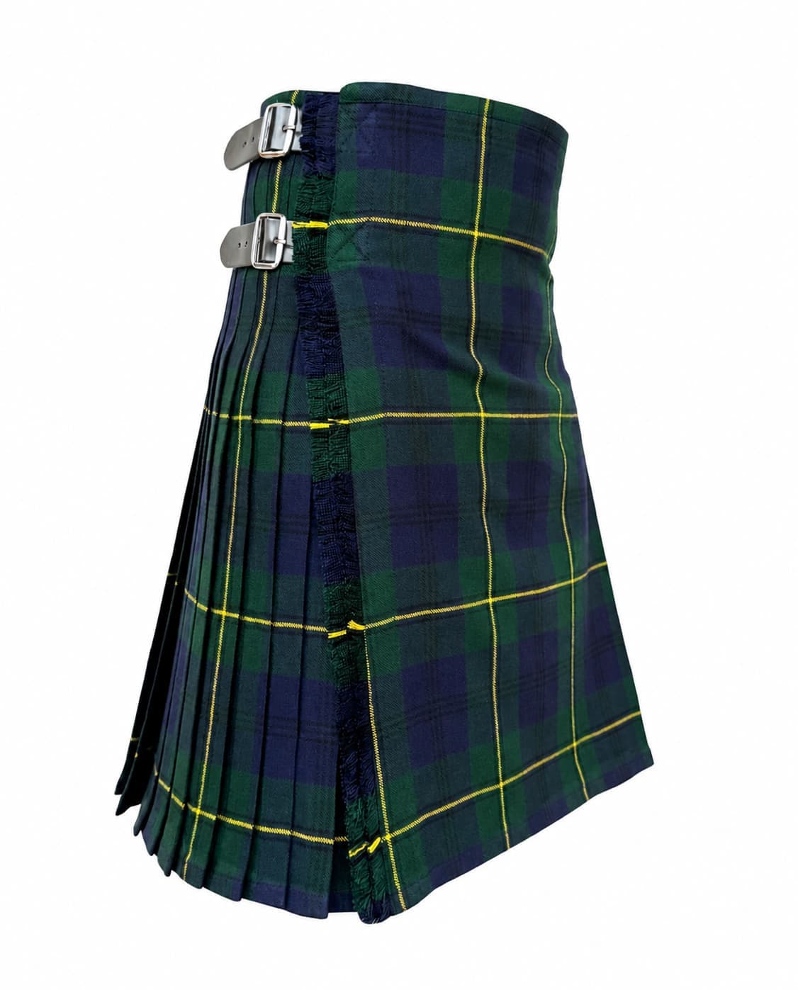 8 Yard Clan Johnstone Modern Tartan Kilt for Men – Traditional Scottish Highland Kilt