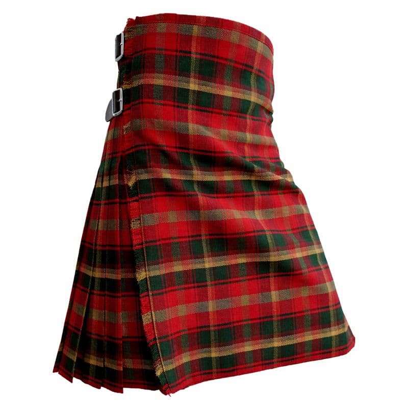 Maple Leaf Canadian Modern Tartan Kilt Set with Sporran & Pin
