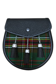 Tara Murphy Tartan Sporran with Chain Belt – Men’s Scottish Kilt Sporran