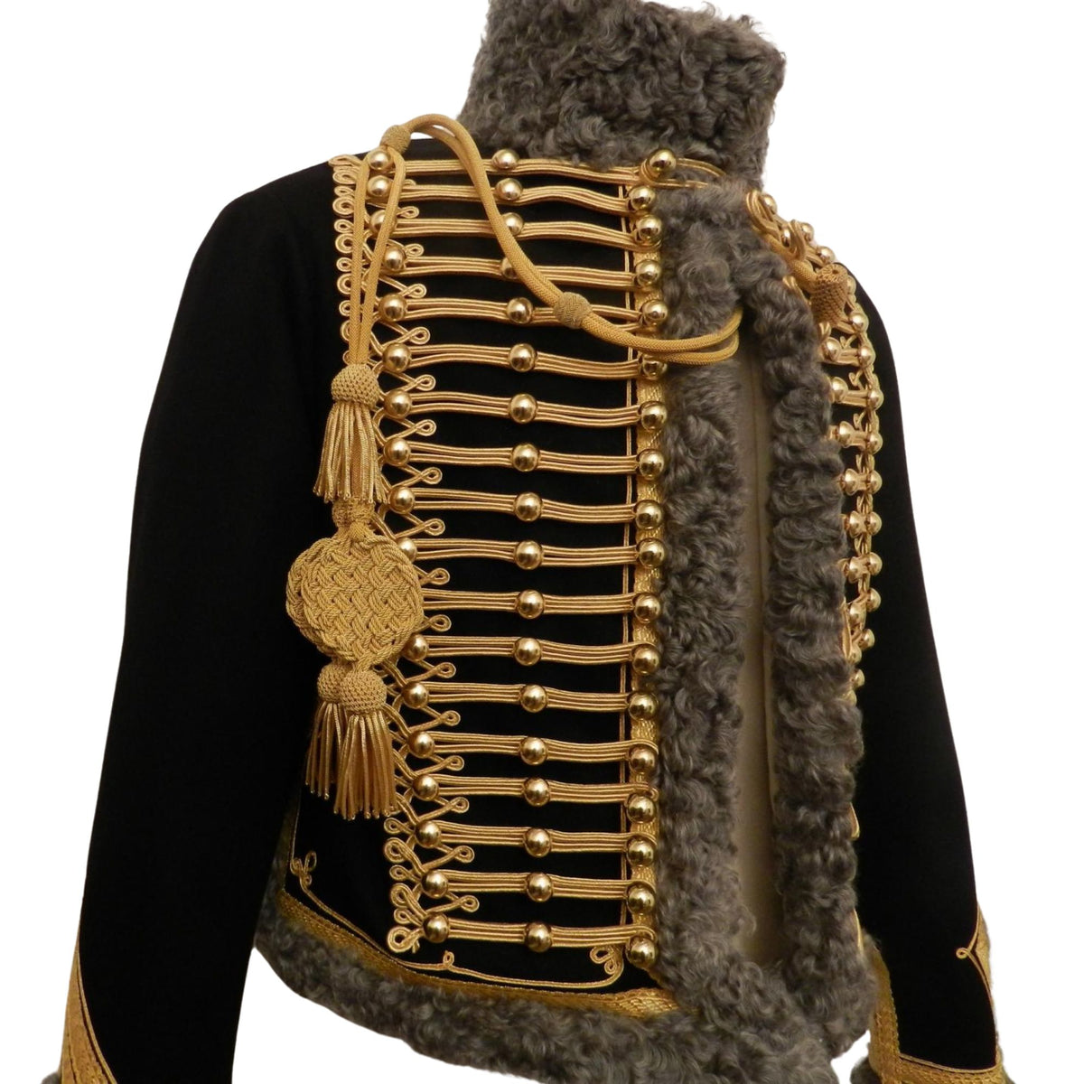 Napoleonic Hussars Uniform, Military Style Jacket, Tunic Pelisse Jimi Hendrix Jacket, Napoleonic Wedding Coat