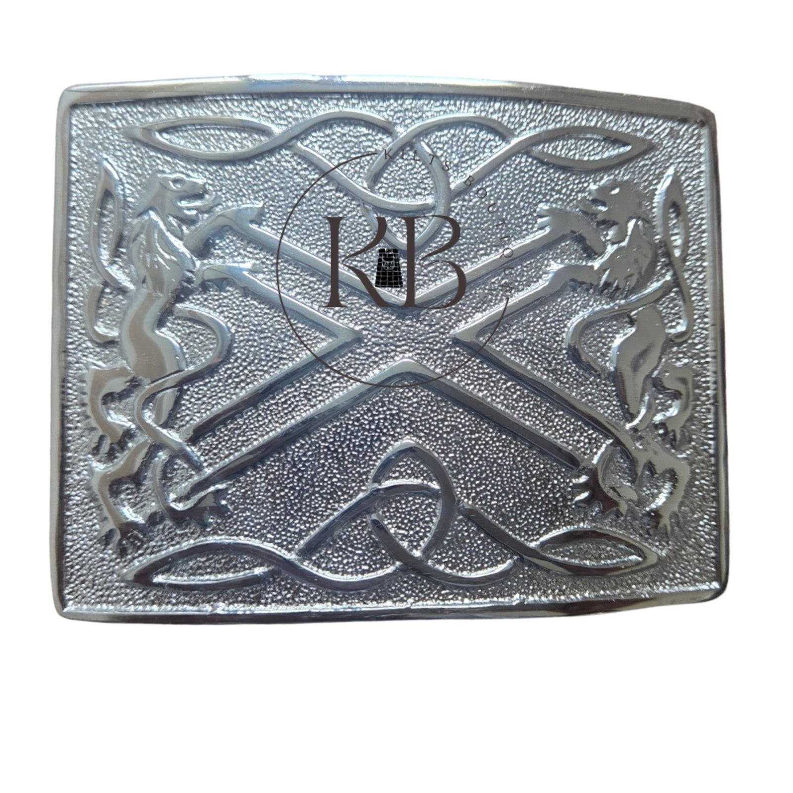 Lion Rampant Highland Scottish Kilt Traditional Classic Kilt Buckle