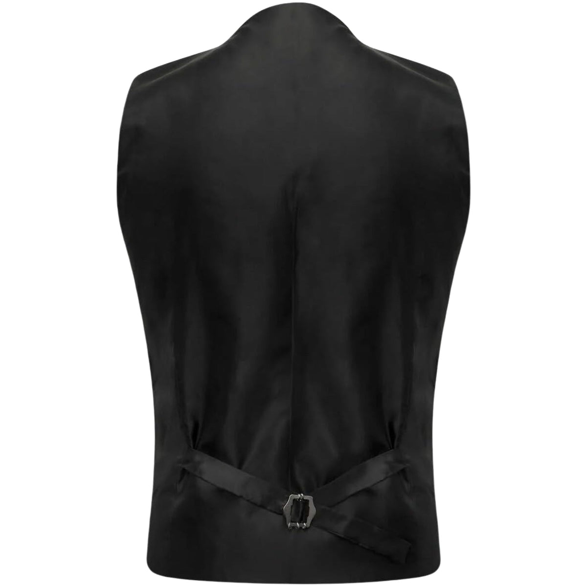 Men’s Black Sequin Waistcoat – Formal Party Vest with Satin Lapel for Wedding, Prom, Stage, Show