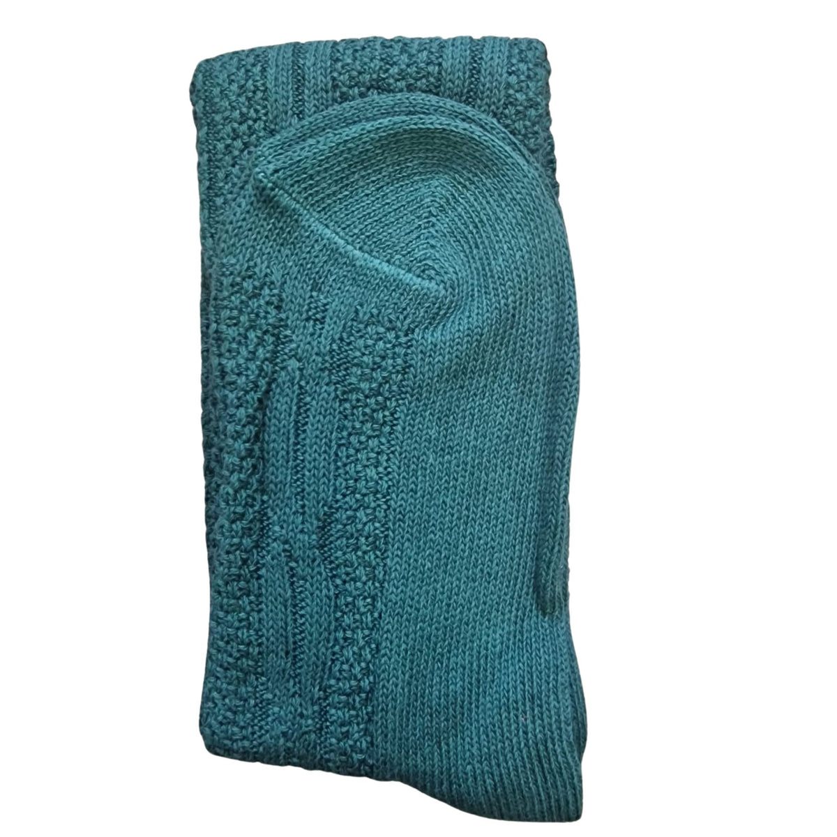 Bavarian Cotton Trachten Socks – Dark Green Knee-High