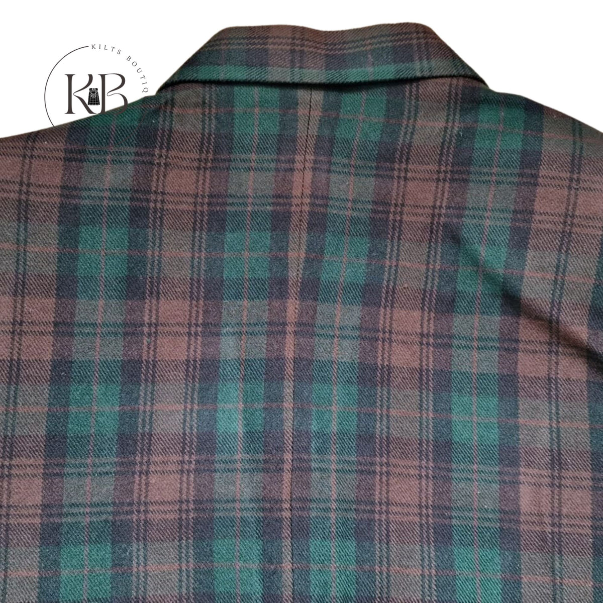 Brown Watch Highland Scottish Men's Tartan Kilt Jacket Dinner Jacket