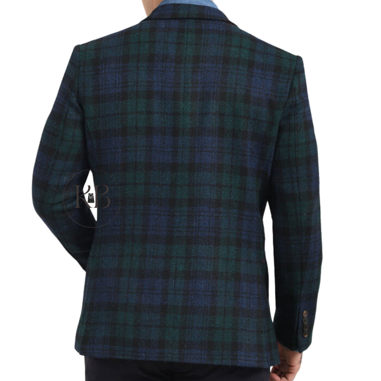 Black Watch Highland Scottish Men's Tartan Kilt Jacket