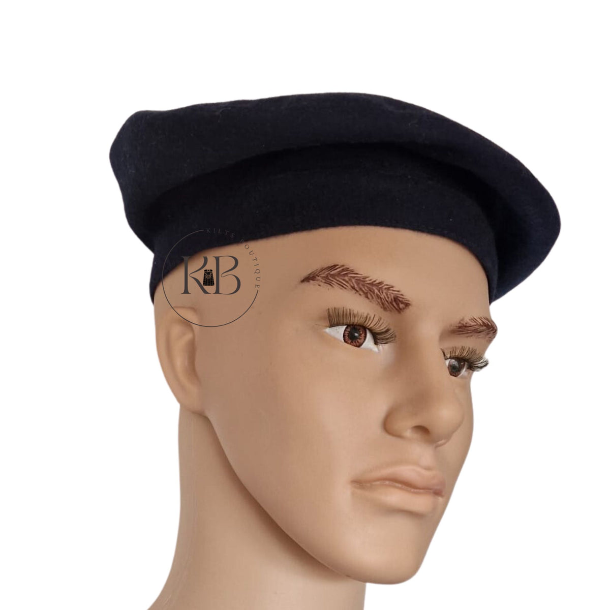 Blue Scottish Tam O Shanter Hat Military Bonnet Beret Balmoral Army Cap Scott's Hat