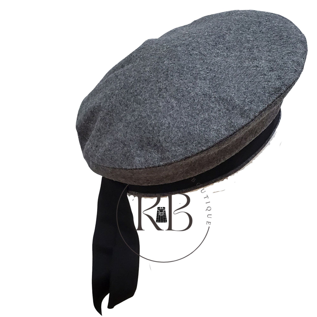 Irish Caubeen Hat Military Bonnet Beret Wool Hat, slouchy hat, Tam O Shanter Hat