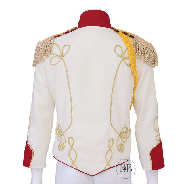 Men's American Civil War Gold Braiding Hussar Officers Jacket