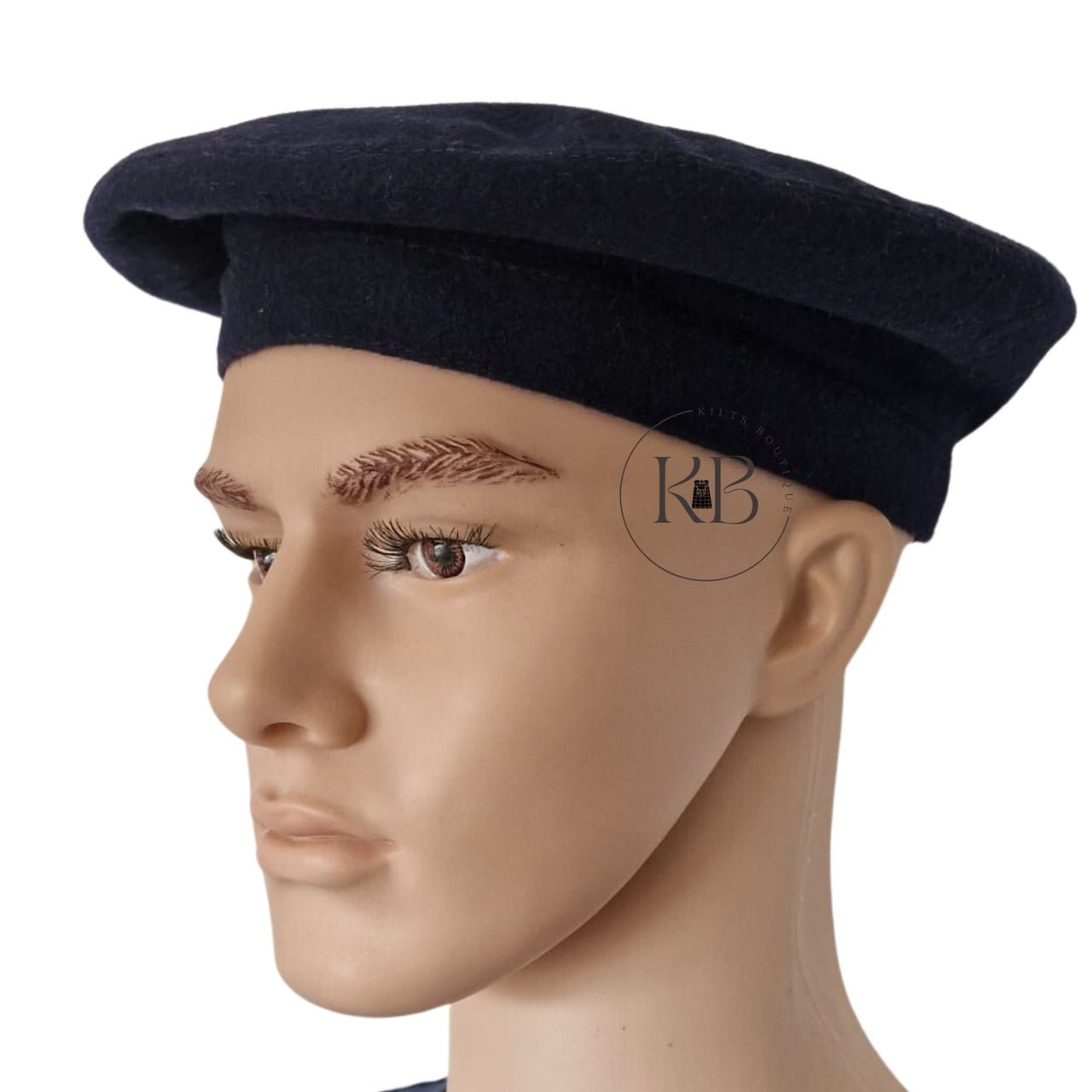 Blue Scottish Tam O Shanter Hat Military Bonnet Beret Balmoral Army Cap Scott's Hat
