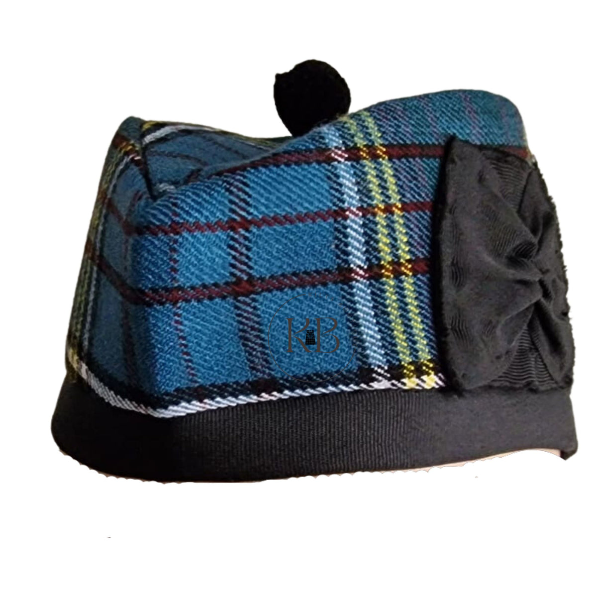 Anderson Tartan Scottish Highland Wear Acrylic Wool Traditional Glengarry Cap beret bonnet / Hat