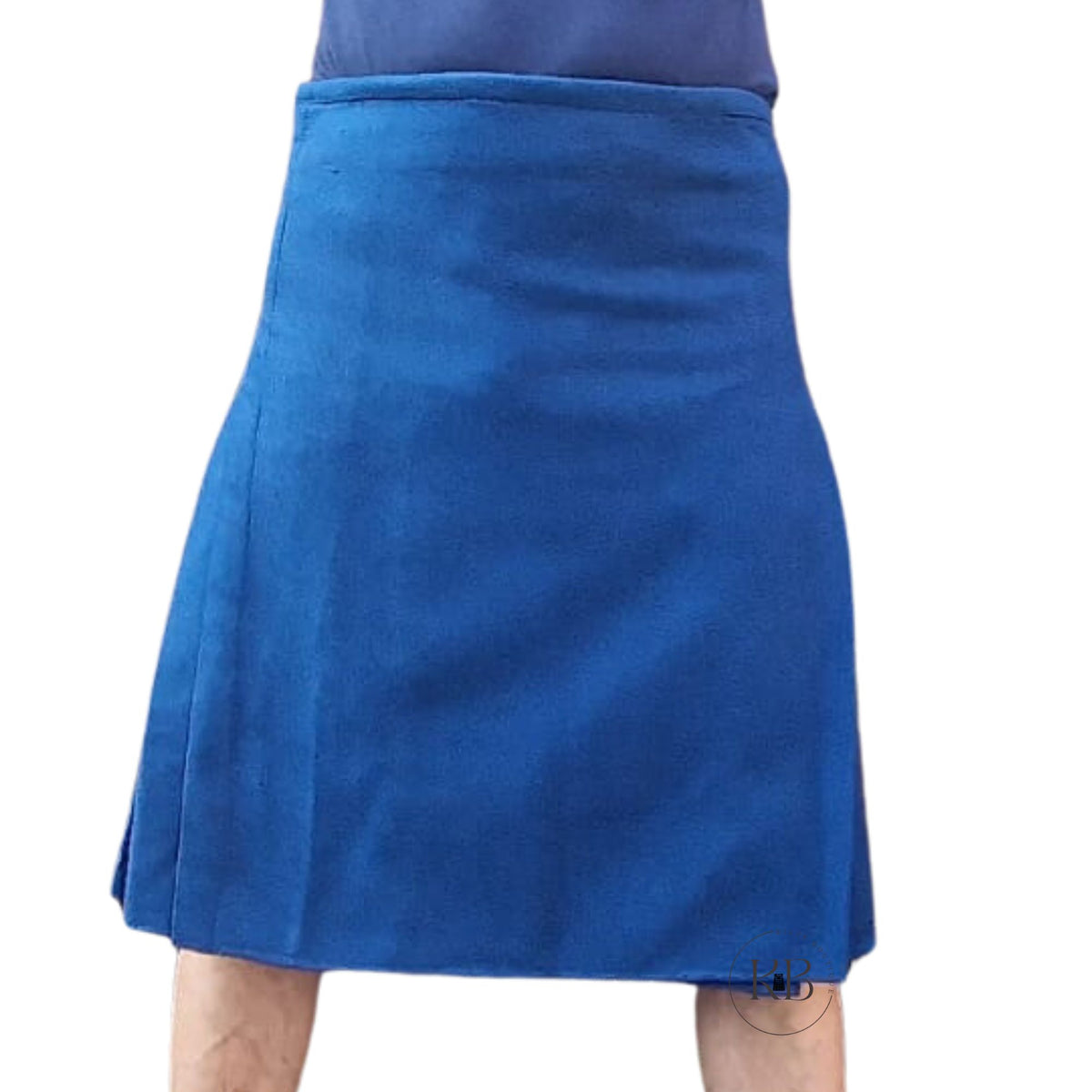 Royal Blue Scottish Men's Traditional 8 Yard Kilt 100% Wool Kilt
