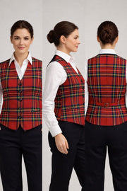 Women’s Royal Stewart Tartan Vest – Classic Scottish Waistcoat