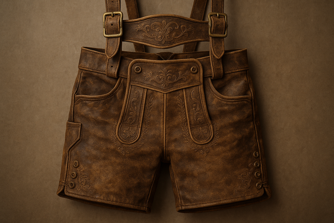 Antiqued Lederhosen