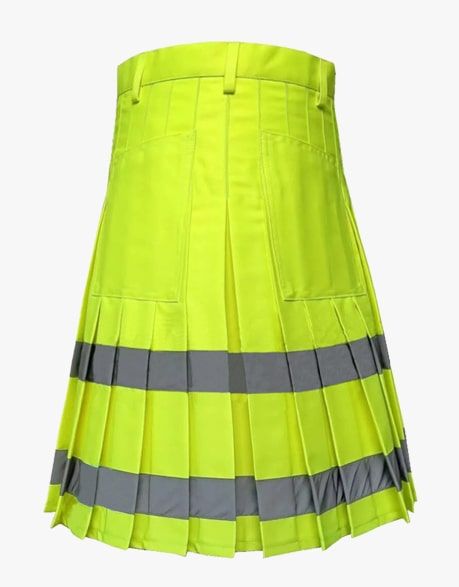 Hi Vis Reflector Firefighter Utility Kilt Working Kilt