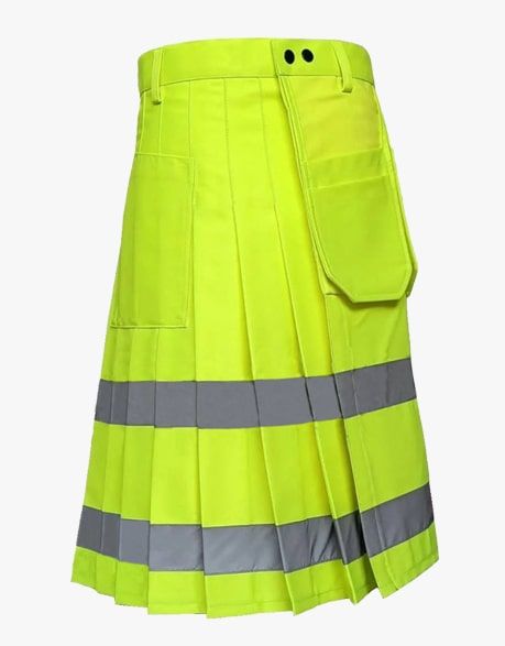 Hi Vis Reflector Firefighter Utility Kilt Working Kilt